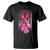 Pink Breast Cancer T Shirt I Am Warrior American Flag - Wonder Print Shop