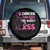 Funny Breast Cancer Spare Tire Cover Cancer Can Kiss My Sweet Ass Cool Cat