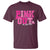 Breast Cancer T Shirt Pink Out Go Fight Win American Football - Wonder Print Shop