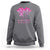 Breast Cancer Sweatshirt In This Family Nobody Fights Alone - Wonder Print Shop