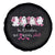 Pink Breast Cancer Spare Tire Cover In October We Wear Pink Pink Ghost Halloween