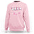 Pink Breast Cancer Sweatshirt In October We Wear Pink Pink Ghost Halloween - Wonder Print Shop