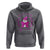 Breast Cancer Halloween Hoodie In October We Wear Pink Cute Pink Ghost - Wonder Print Shop