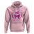 Breast Cancer Halloween Hoodie In October We Wear Pink Cute Pink Ghost - Wonder Print Shop