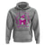 Breast Cancer Halloween Hoodie In October We Wear Pink Cute Pink Ghost - Wonder Print Shop