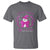 Breast Cancer Halloween T Shirt In October We Wear Pink Cute Pink Ghost - Wonder Print Shop