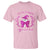 Breast Cancer Halloween T Shirt In October We Wear Pink Cute Pink Ghost - Wonder Print Shop