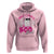 Halloween Breast Cancer Is Boo Sheet Hoodie Groovy Cute Pink Ghost - Wonder Print Shop