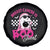 Halloween Breast Cancer Is Boo Sheet Spare Tire Cover Groovy Cute Pink Ghost