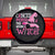 Breast Cancer Halloween Spare Tire Cover Cancer Picked The Wrong Witch