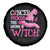 Breast Cancer Halloween Spare Tire Cover Cancer Picked The Wrong Witch