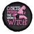 Breast Cancer Halloween Spare Tire Cover Cancer Picked The Wrong Witch