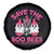 Breast Cancer Halloween Spare Tire Cover Save The Boo Bees