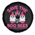 Breast Cancer Halloween Spare Tire Cover Save The Boo Bees