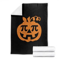 Halloween Math Teacher Pi Pumpkin Throw Blanket - Wonder Print Shop