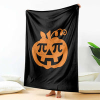 Halloween Math Teacher Pi Pumpkin Throw Blanket - Wonder Print Shop