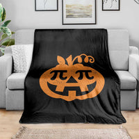Halloween Math Teacher Pi Pumpkin Throw Blanket - Wonder Print Shop