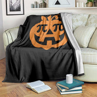 Halloween Math Teacher Pi Pumpkin Throw Blanket - Wonder Print Shop