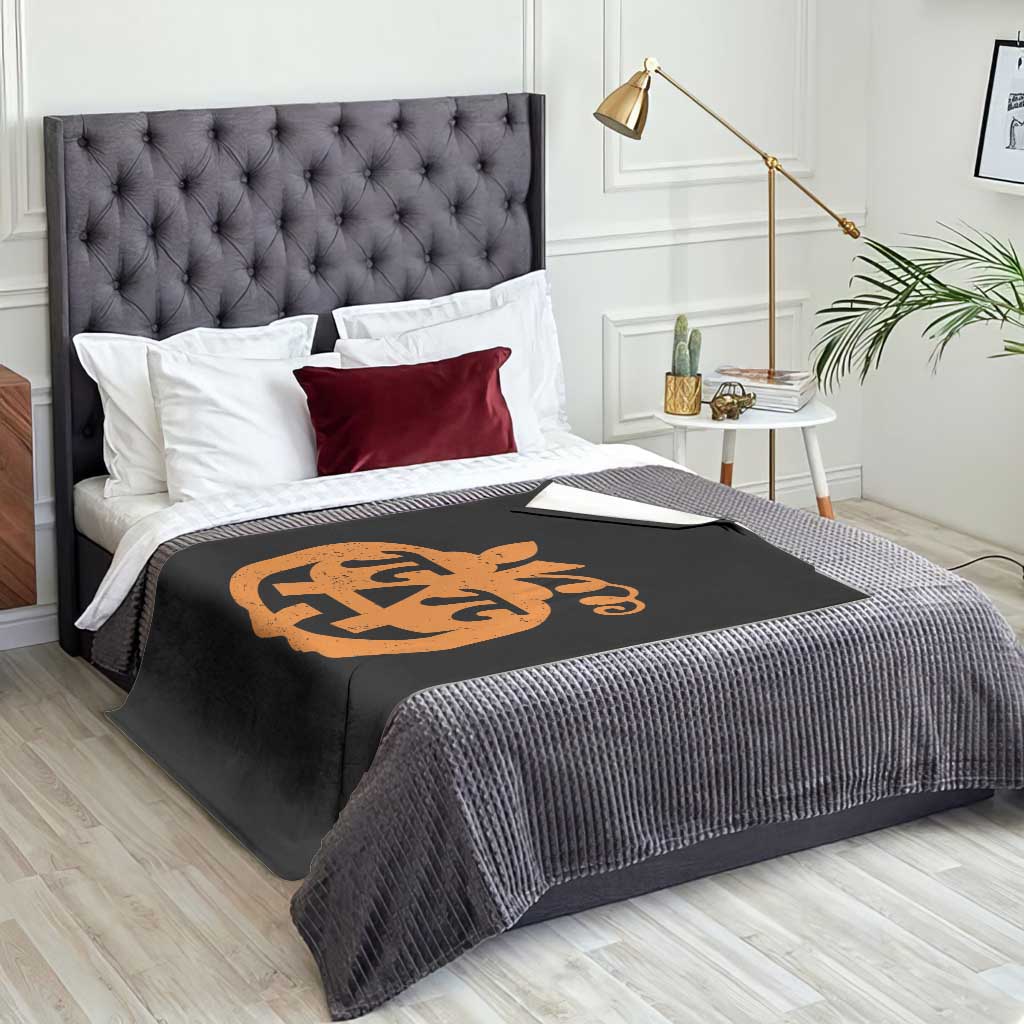 Halloween Math Teacher Pi Pumpkin Throw Blanket - Wonder Print Shop