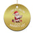 Funny Xmas Christmas Ornament I Can Get You On The Naughty List Cute Santa - Wonder Print Shop