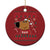 Funny Just Chilling On Christmas Meme Chillin Guy Christmas Ornament - Wonder Print Shop