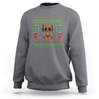 Charcoal gray crewneck sweatshirt with festive 'Diddy's Home' graphic front