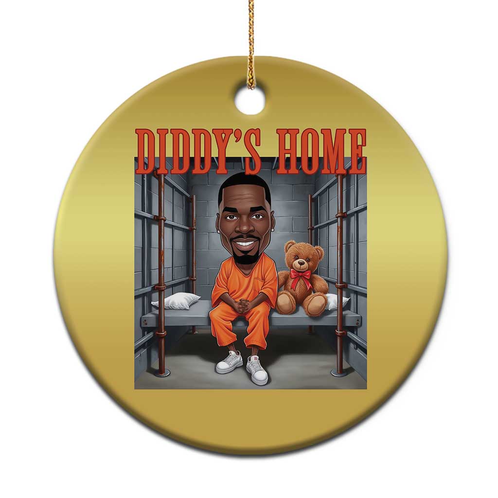 Funny Xmas Diddy Party Diddy Home Christmas Ornament - Wonder Print Shop