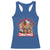 Funny Xmas Diddy Party Racerback Tank Top I'll Be Home For Christmas