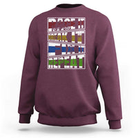 Racing Sweatshirt Race It Break It Fix It Repeat Racer