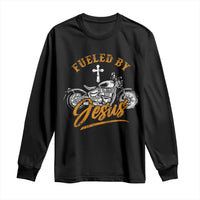 Motorcycle Rider Fueled By Jesus Long Sleeve Shirt