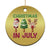 Tropical Xmas Christmas Ornament Ice Cream Santa Christmas Tree Reindeer - Wonder Print Shop