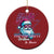 Tropical Xmas Christmas Ornament Retro Santa Feelin' Ho Ho Hot - Wonder Print Shop