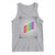 Funny LGBT Pride Tank Top Pride Demon Month Rainbow