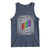 Funny LGBT Pride Tank Top Pride Demon Month Rainbow