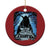 Dark Gothic Christmas Krampus Christmas Ornament - Wonder Print Shop