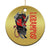 Horror Christmas Gruss Vom Krampus Christmas Ornament - Wonder Print Shop