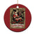 Xmas Krampus Christmas Ornament Season Greeting Vintage Tarot Card - Wonder Print Shop