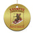 Funny Krampus Sleigh Rides Christmas Ornament Naughty List Members Only - Wonder Print Shop