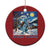 Krampus Is Coming Christmas Ornament Spooky Christmas Starry Night - Wonder Print Shop