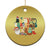 In My Christmas Era Retro Groovy Christmas Ornament - Wonder Print Shop