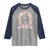 Ave Maria Raglan Shirt Miraculous Medal Blessed Mother Mary Hail