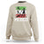 Mexican Soccer Fan Sweatshirt Mexico Flag Football Team