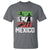 Mexican Soccer Fan T Shirt Mexico Flag Football Team