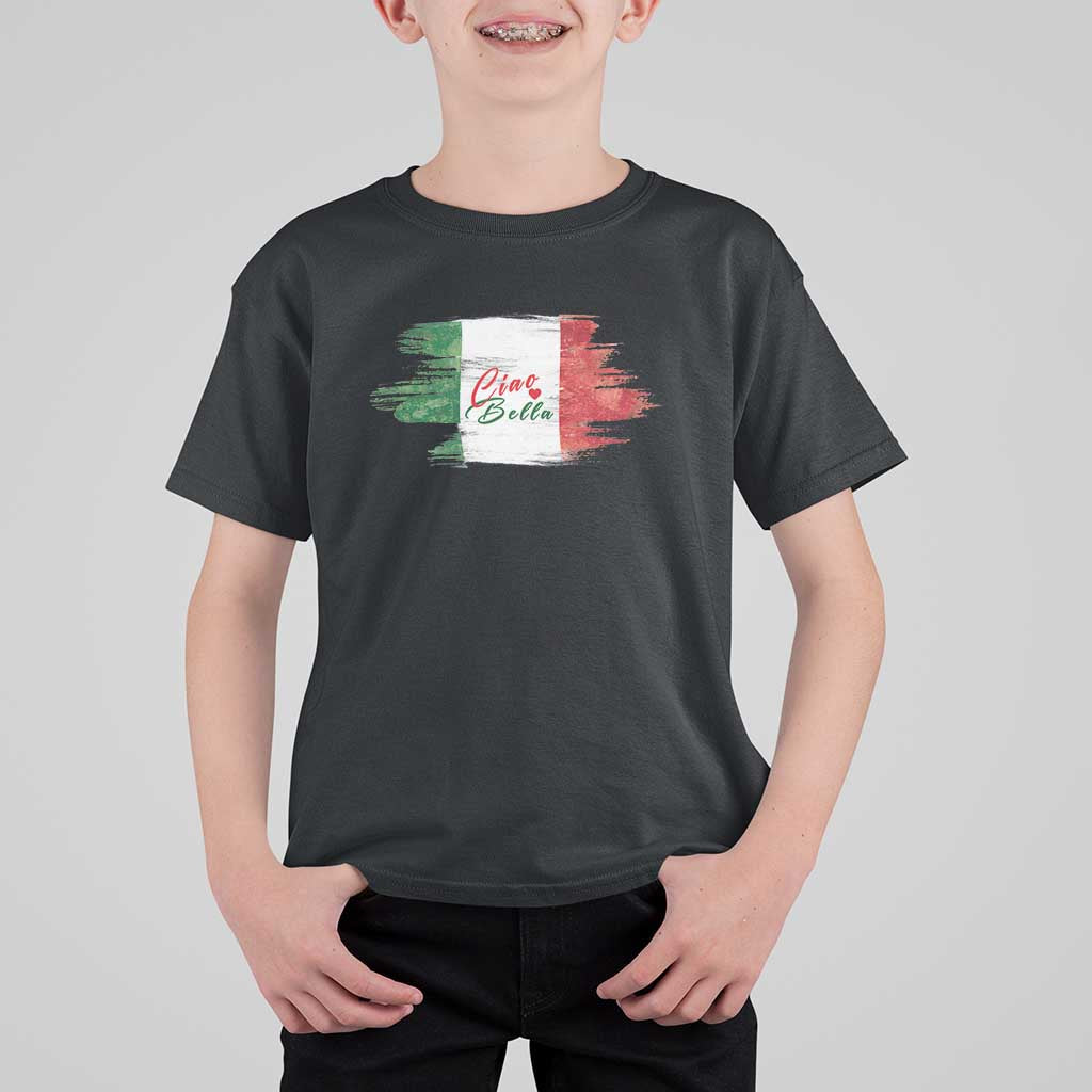 Italy Italian Ciao Bella T Shirt For Kid