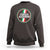 Italian Sport Support Sweatshirt Let's Go Italy Forza Azzurri