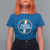 Italian Sport Support T Shirt For Women Let's Go Italy Forza Azzurri - Wonder Print Shop