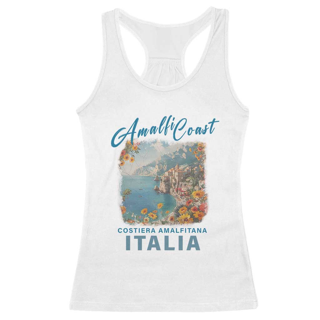 Italy Trip Racerback Tank Top Amalfi Coast Beautiful Beach