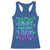 Funny Marijuana Racerback Tank Top Does This Shirt Make Me Look High 420 Weed