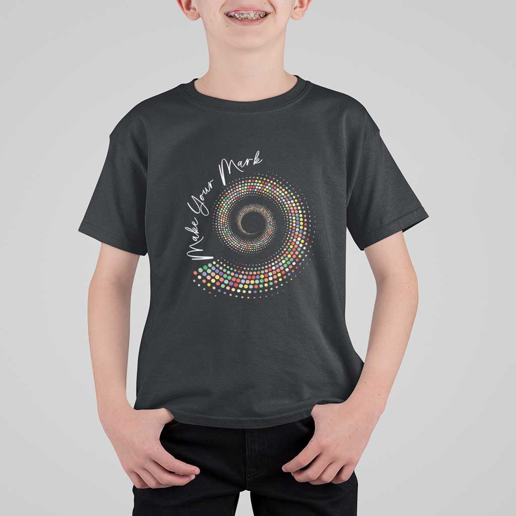 Dot Day T Shirt For Kid Make Your Mark Colorful Polka Dot - Wonder Print Shop
