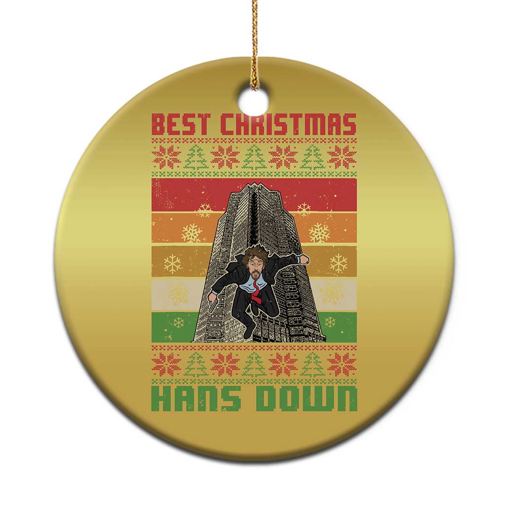 Best Christmas Hans Down Nakatomi 1988 Christmas Ornament - Wonder Print Shop